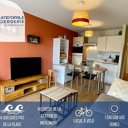 Merlidunes Proche De La Apartamento